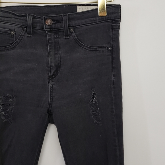 Rag & Bone High Rise Legging Skinny Jeans - Picture 7 of 14